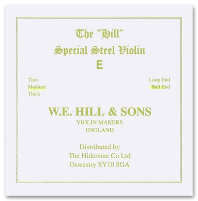 W.E. Hill & Sons Violin E string