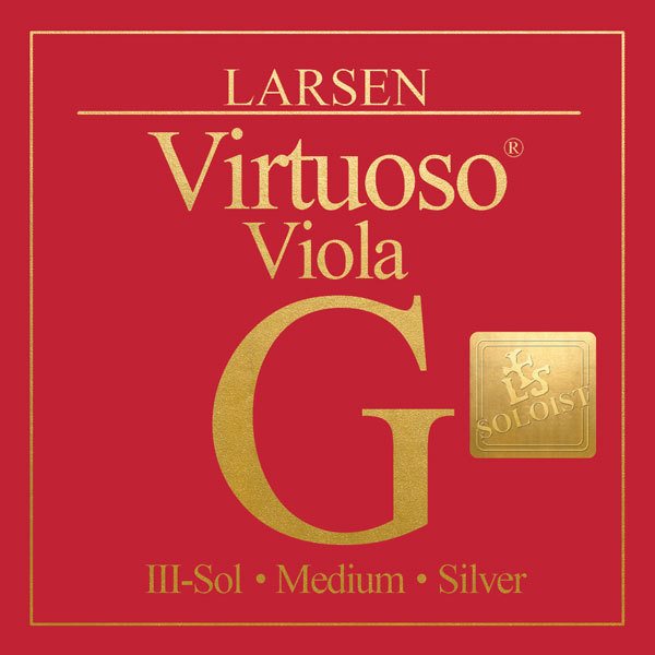 Larsen Virtuoso Viola G String Solo Soloist C G D A Viola Strings