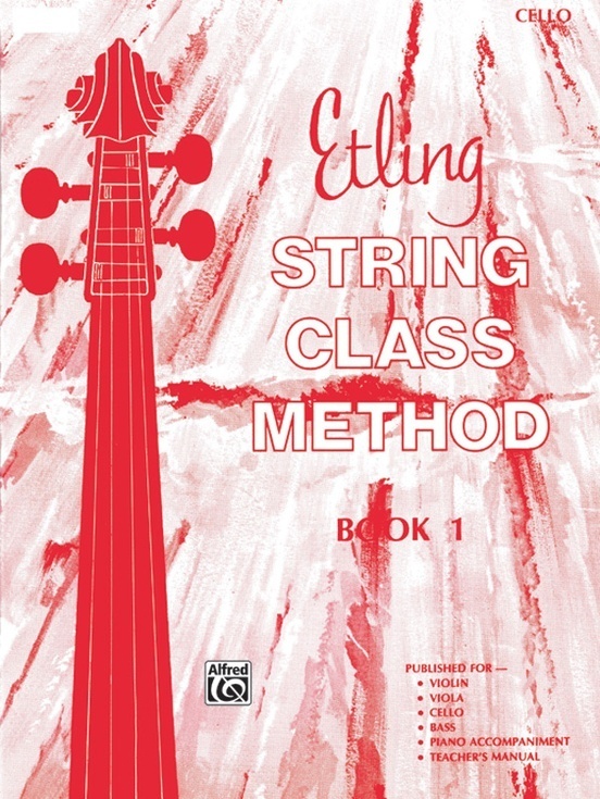 Etling String Class Method Cello Beginning Strings Technique Book Alfred Publishing
