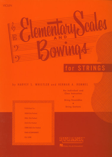Elementary Scales and Bowings - Violin, First Position