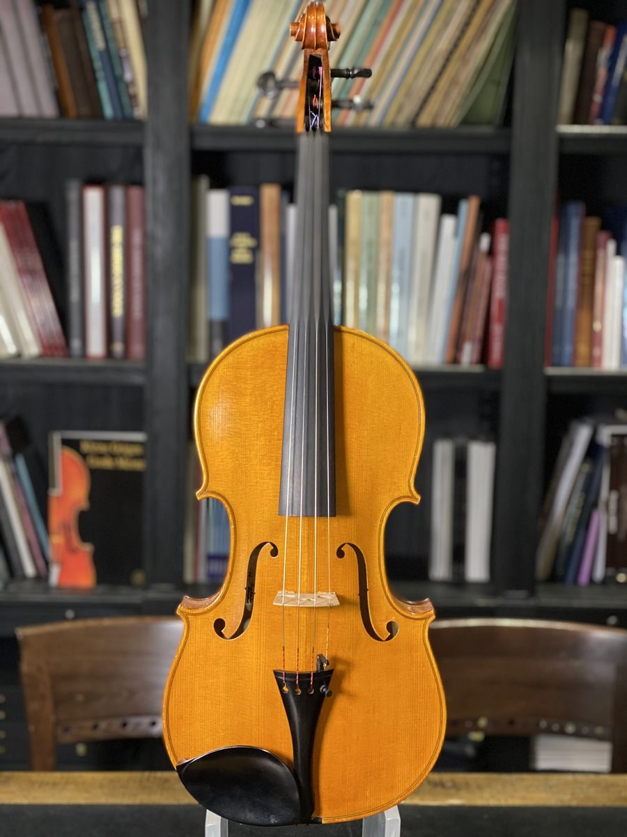 Viola labeled Umberto Lanaro Padua 1966 Top Potter Violins