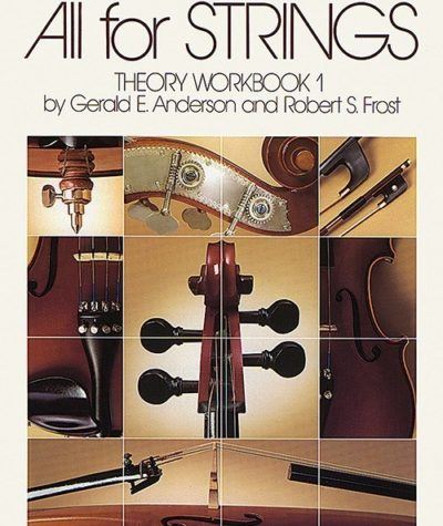 All For Strings Theory Workbook Gerald Anderson Violin Viola