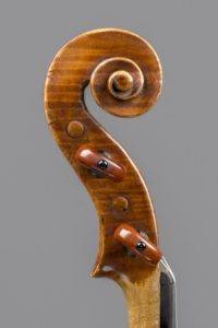 John Betts Violin 1790 Scroll C5197