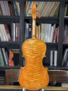 Viola labeled Alvin Thomas King Potomac Maryland 2007 Back