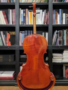 Wilfried Leonhardt Mittenwald 1973 Cello Back