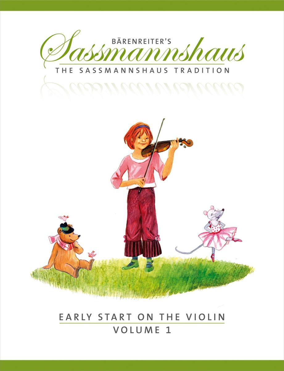 Sassmannshaus Early Start on Violin new method for beginner strings