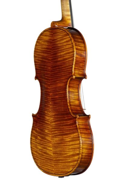 Violin labeled and by Nicolas Gilles, Villeneuvette 2023, copy of the 'Violon du Diable' Guarneri 'del Gesu' 1734 Back-Side
