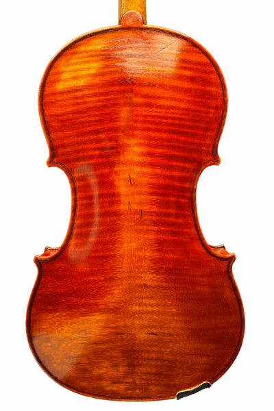 16 Viola labeled Young M Kim, Norfolk 1993 Back