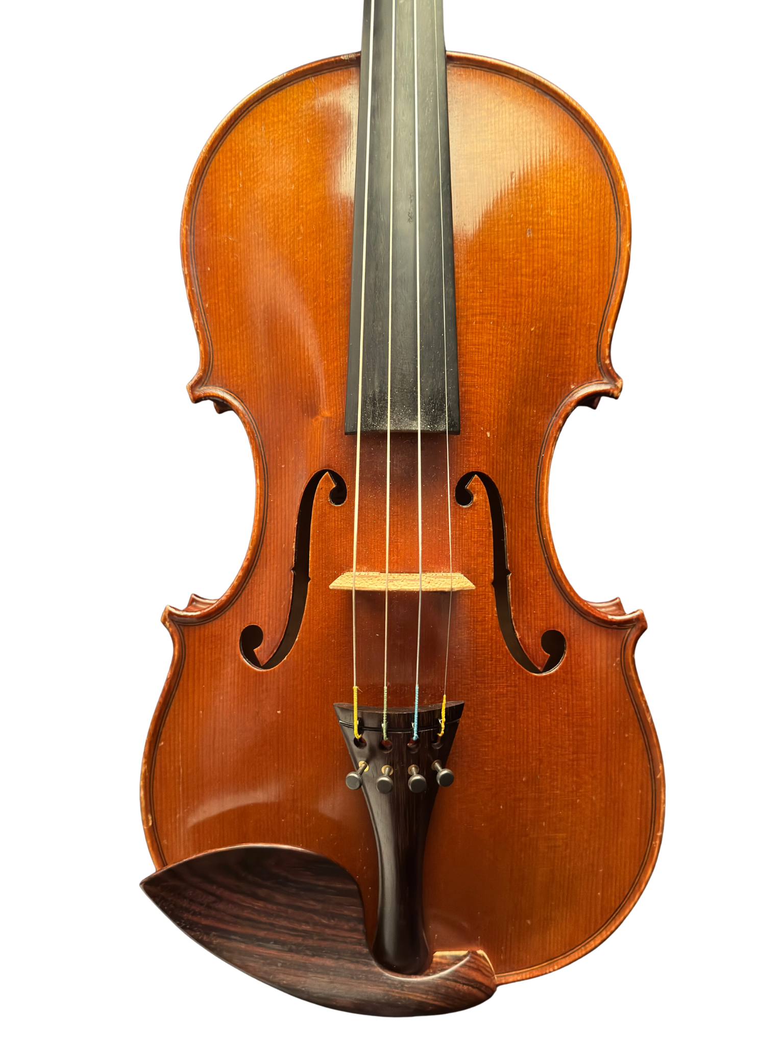 44 Violin labeled Albert Deblaye, Mirecourt 1950 #8030 Top