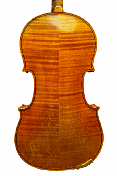 44 Violin labeled M. Couturieux, Paris 1893 Back