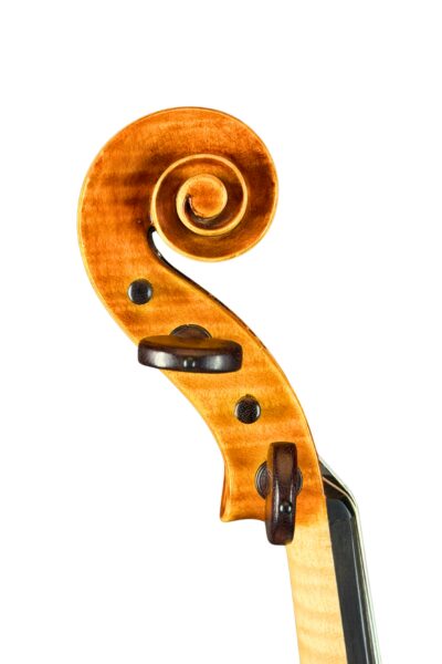 Stefano Conia Violin, Cremona 2015 Scroll