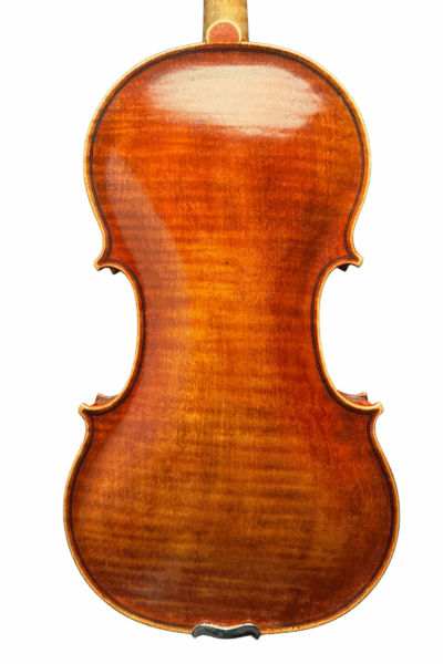 44 Violin labeled Joel Shewchuk, 2015 Back