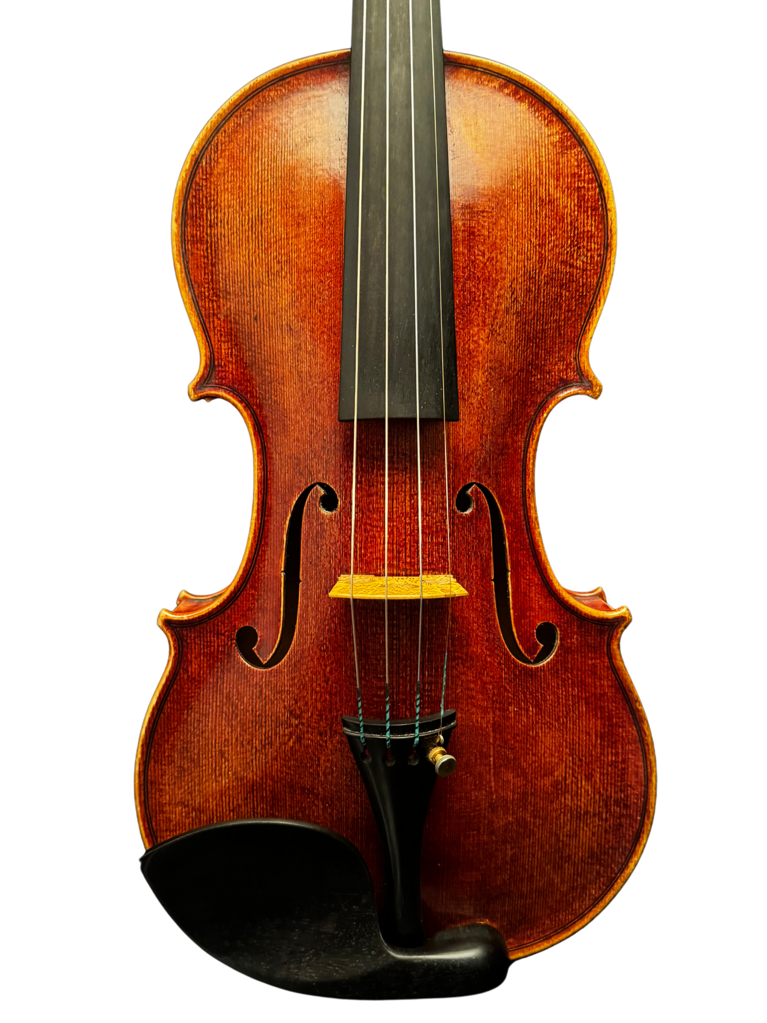 44 Violin labeled Joel Shewchuk, 2015 Top
