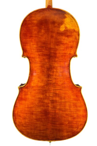 78 Carletti Family Cello, likely Natale, Bologna 1931 Back