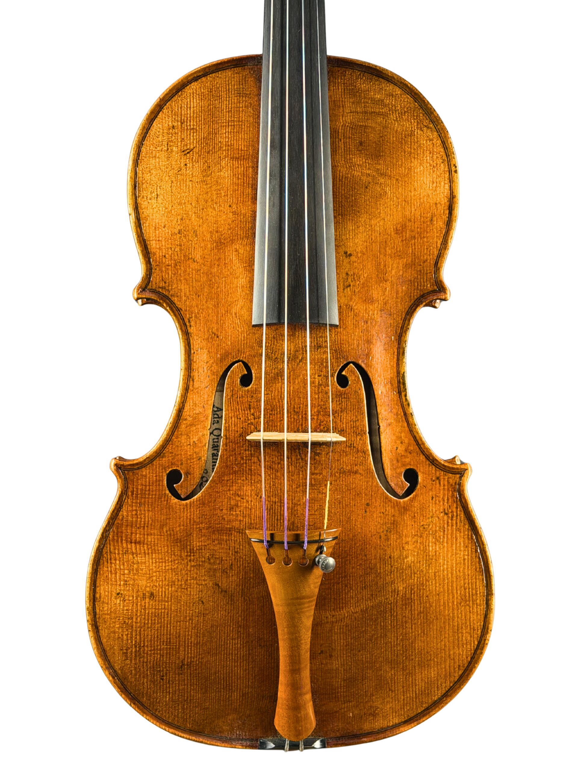 7/8 Ada Quaranta Violin, Cuneo 2025 Top